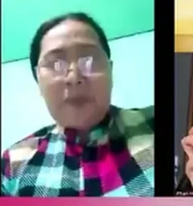 Khung hình từ buổi ghi hình chia sẻ của Cô Tiến