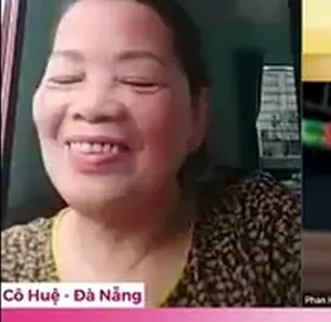 Khung hình từ buổi ghi hình chia sẻ của Cô Huệ