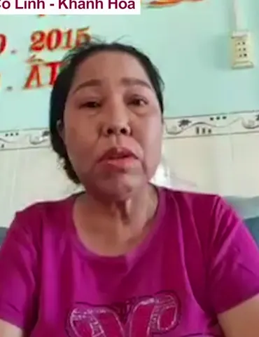 Khung hình từ buổi ghi hình chia sẻ của Cô Linh